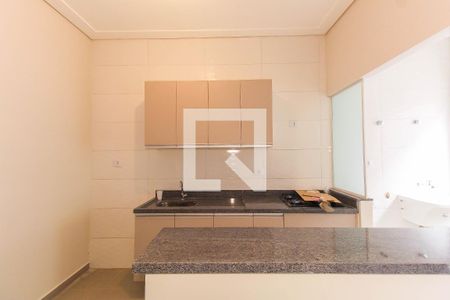 Sala/Cozinha de casa de condomínio para alugar com 1 quarto, 38m² em Chácara Mafalda, São Paulo