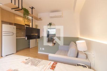 Sala de apartamento para alugar com 1 quarto, 27m² em Vila Mariana, São Paulo