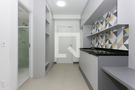 Cozinha de kitnet/studio para alugar com 1 quarto, 26m² em Vila Matilde, São Paulo