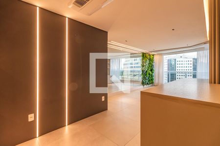 Sala de apartamento à venda com 2 quartos, 90m² em Empresarial 18 do Forte, Barueri