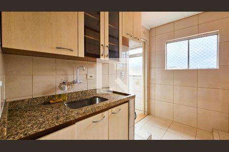 Cozinha de apartamento para alugar com 2 quartos, 48m² em Cidade Ademar, São Paulo