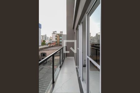 Varanda da sala  de apartamento à venda com 2 quartos, 110m² em Padre Eustáquio, Belo Horizonte