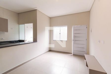 Sala/Cozinha de casa de condomínio para alugar com 1 quarto, 38m² em Chácara Mafalda, São Paulo