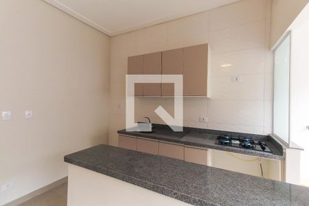 Sala/Cozinha de casa de condomínio para alugar com 1 quarto, 38m² em Chácara Mafalda, São Paulo