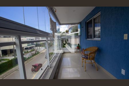 Varanda de apartamento à venda com 3 quartos, 119m² em Recreio dos Bandeirantes, Rio de Janeiro