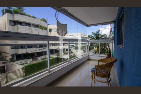 Varanda de apartamento à venda com 3 quartos, 119m² em Recreio dos Bandeirantes, Rio de Janeiro