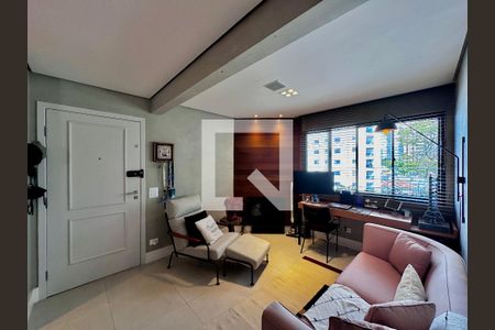 Sala de apartamento à venda com 2 quartos, 107m² em Campo Belo, São Paulo