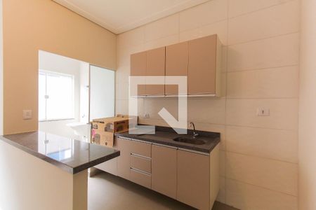 Sala/Cozinha de casa de condomínio para alugar com 1 quarto, 38m² em Chácara Mafalda, São Paulo