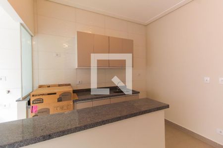 Sala/Cozinha de casa de condomínio para alugar com 1 quarto, 38m² em Chácara Mafalda, São Paulo