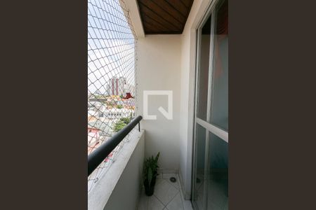 Varanda da Sala de apartamento para alugar com 2 quartos, 56m² em Vila Esperança, São Paulo