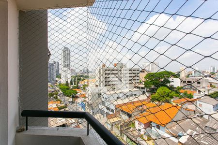 Varanda da Sala de apartamento para alugar com 2 quartos, 56m² em Vila Esperança, São Paulo