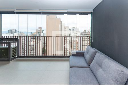 Sala de kitnet/studio para alugar com 1 quarto, 40m² em Perdizes, São Paulo