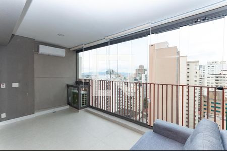 Varanda Estendida de kitnet/studio para alugar com 1 quarto, 40m² em Perdizes, São Paulo