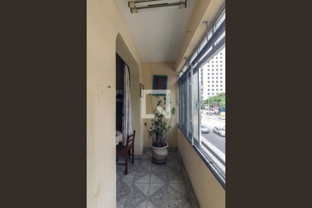 Varanda de apartamento à venda com 1 quarto, 50m² em Campos Elíseos, São Paulo