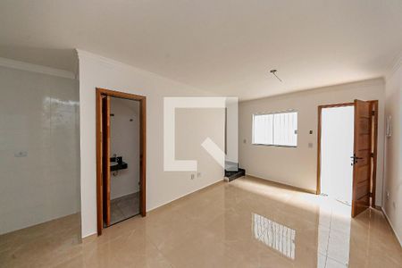 Casa de condomínio à venda com 75m², 2 quartos e 1 vagaSala