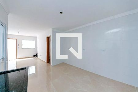 Sala/Cozinha de casa de condomínio à venda com 2 quartos, 69m² em Vila Alpina, São Paulo
