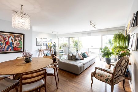 Sala de apartamento à venda com 3 quartos, 156m² em Perdizes, São Paulo