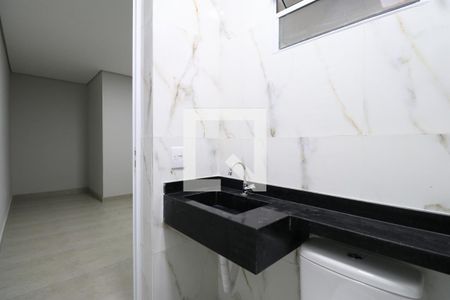 Banheiro de kitnet/studio à venda com 1 quarto, 18m² em Vila Romana, São Paulo