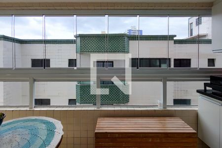 Sacada Sala de apartamento para alugar com 2 quartos, 77m² em Aviação, Praia Grande