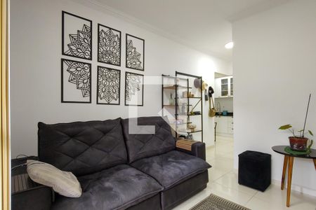 Sala de apartamento para alugar com 2 quartos, 77m² em Aviação, Praia Grande