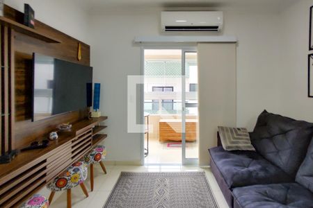 Sala de apartamento para alugar com 2 quartos, 77m² em Aviação, Praia Grande