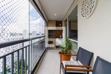 Varanda Sala de apartamento à venda com 3 quartos, 118m² em Vila Progredior, São Paulo