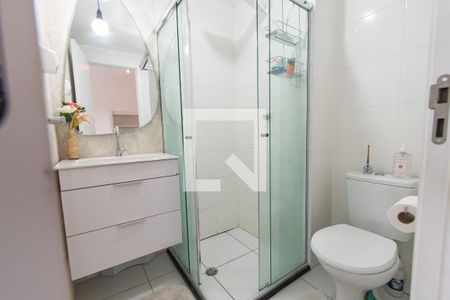 Banheiro de apartamento à venda com 1 quarto, 30m² em Vila Dom Pedro I, São Paulo