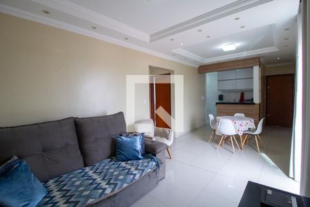 Sala de apartamento para alugar com 2 quartos, 68m² em Jardim Maria do Carmo, Sorocaba