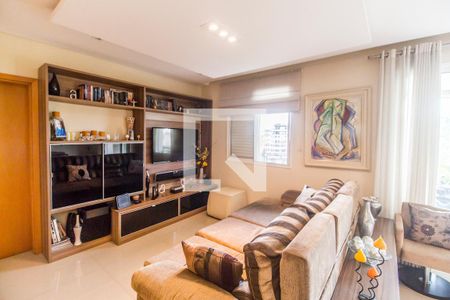 Sala de TV de apartamento à venda com 3 quartos, 122m² em Tamboré, Santana de Parnaíba