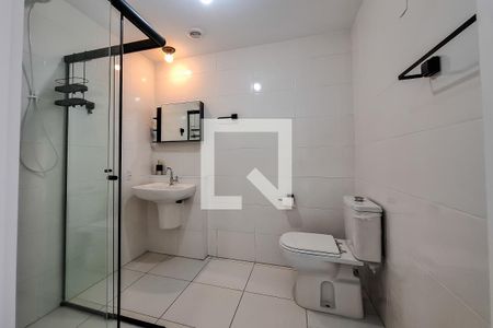 Banheiro de apartamento para alugar com 1 quarto, 31m² em Vila Dom Pedro I, São Paulo