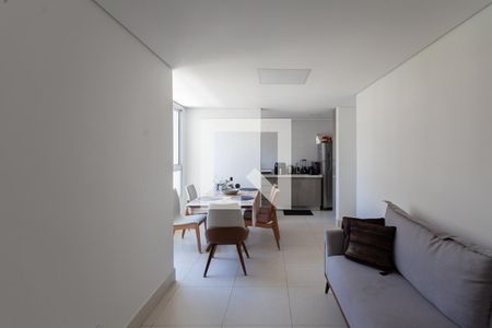 Sala de apartamento à venda com 2 quartos, 56m² em São Luiz, Belo Horizonte