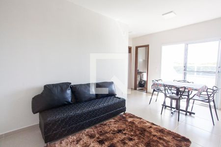 Sala de apartamento para alugar com 2 quartos, 60m² em Morumbi, Uberlândia