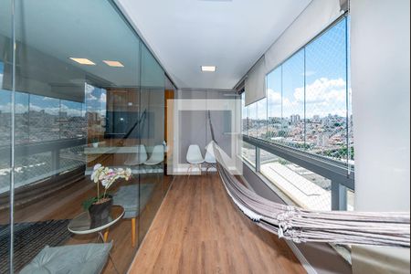 Varanda da Sala de apartamento para alugar com 3 quartos, 94m² em Prado, Belo Horizonte