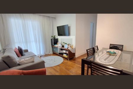 Sala de apartamento para alugar com 2 quartos, 65m² em Vila Caminho do Mar, São Bernardo do Campo