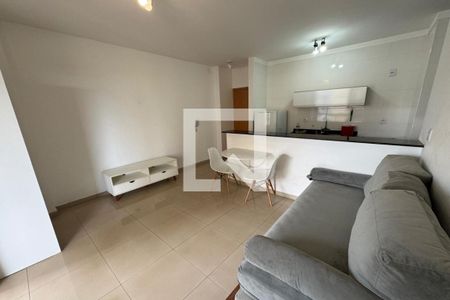 Sala - Dormitório de apartamento para alugar com 1 quarto, 35m² em Nova Aliança, Ribeirão Preto