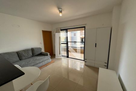 Sala - Dormitório de apartamento para alugar com 1 quarto, 35m² em Nova Aliança, Ribeirão Preto