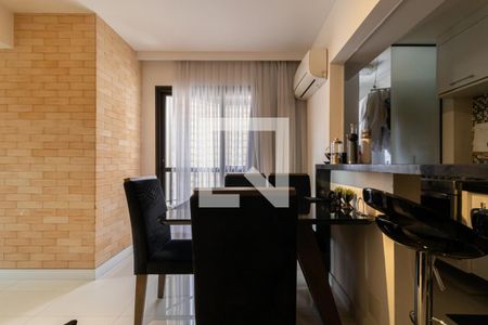 Sala de Jantar de apartamento para alugar com 1 quarto, 50m² em Vila Nova Conceição, São Paulo