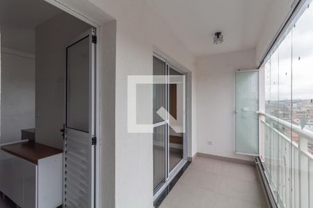 Sacada de apartamento para alugar com 2 quartos, 50m² em Vila Danubio Azul, São Paulo