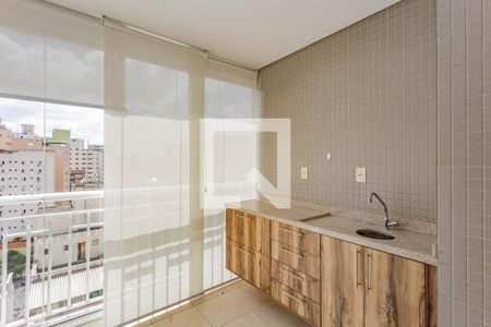 Varanda de apartamento à venda com 1 quarto, 43m² em Aclimação, São Paulo