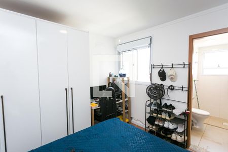 suíte de apartamento à venda com 2 quartos, 53m² em Paraíso do Morumbi, São Paulo