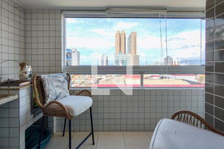 Sacada de apartamento para alugar com 2 quartos, 79m² em Nova Mirim, Praia Grande