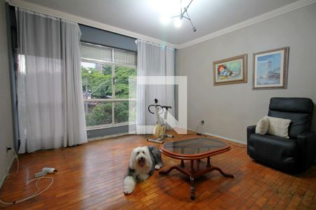 Sala  de apartamento para alugar com 3 quartos, 120m² em Funcionários, Belo Horizonte