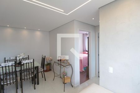 Sala de apartamento para alugar com 2 quartos, 52m² em Mantiqueira, Belo Horizonte