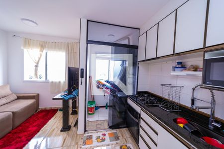 Sala/Cozinha de apartamento à venda com 2 quartos, 38m² em Vila Ré, São Paulo