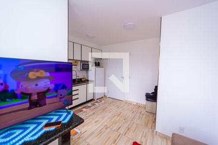 Sala/Cozinha de apartamento à venda com 2 quartos, 38m² em Vila Ré, São Paulo