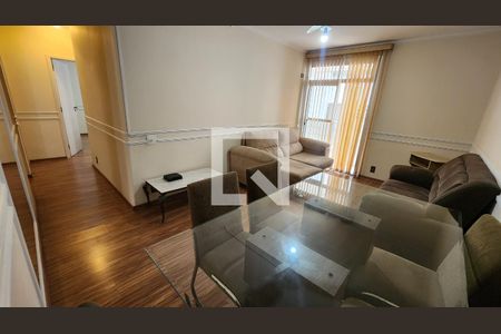 Sala de apartamento para alugar com 2 quartos, 114m² em Gonzaga, Santos