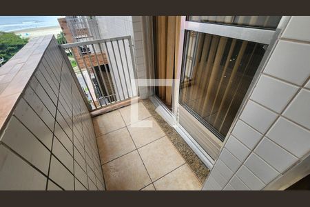 Varanda da Sala de apartamento para alugar com 2 quartos, 114m² em Gonzaga, Santos