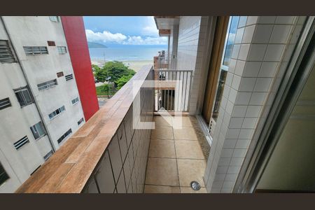 Varanda da Sala de apartamento para alugar com 2 quartos, 114m² em Gonzaga, Santos