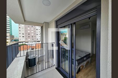 Varanda de kitnet/studio para alugar com 1 quarto, 27m² em Liberdade, São Paulo