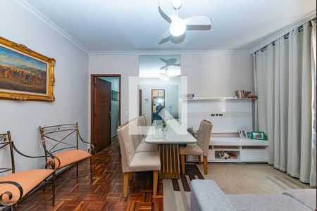 Sala de apartamento à venda com 2 quartos, 65m² em Nova Suíça, Belo Horizonte